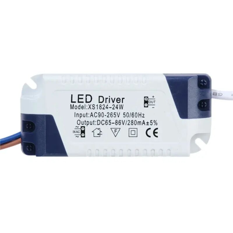foto del prodotto trade shop traesio alimentatore trasformatore driver per faretto da incasso 3 7 9 12 15 18w 25watt 21 25 watt