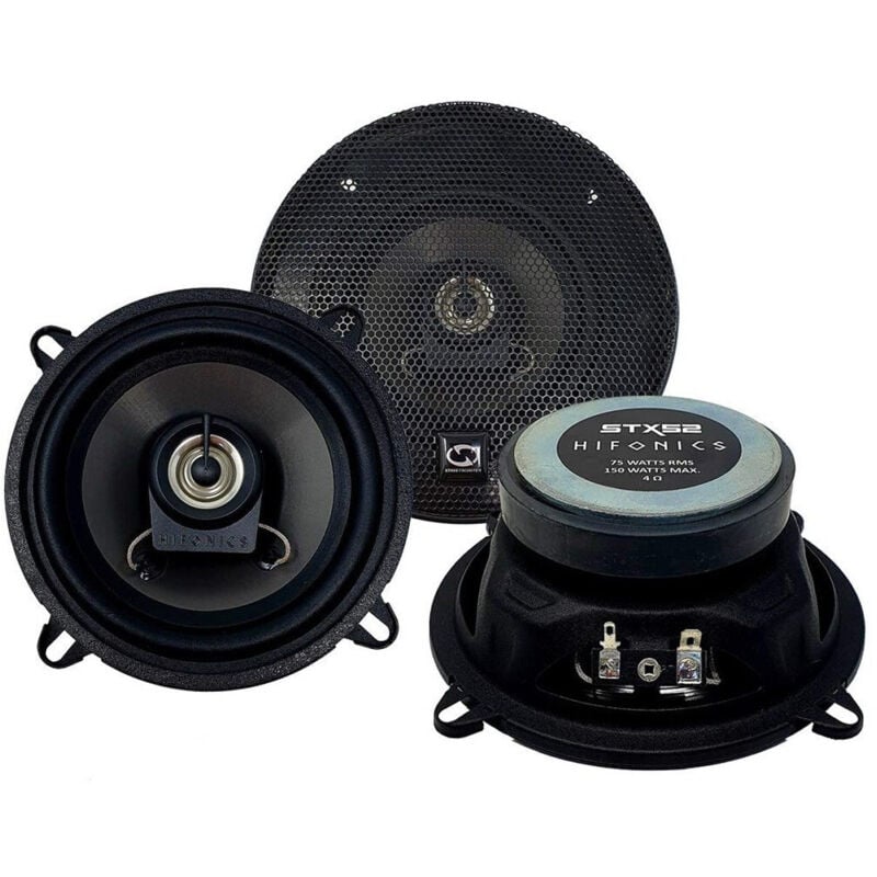 foto del prodotto trade shop traesio altoparlanti ad incasso 300 watt 130 mm coassiale a 2 vie adatto per auto fiat 