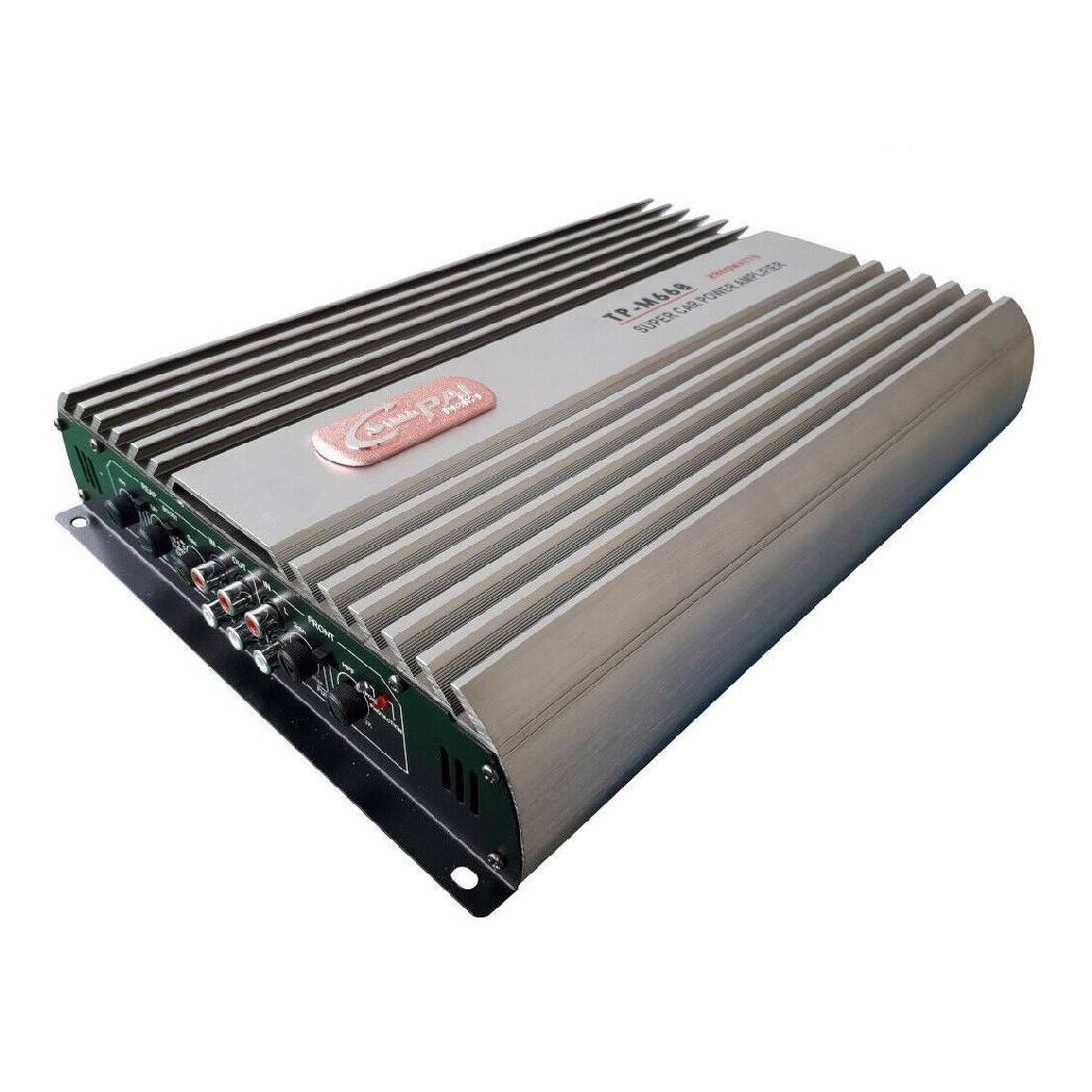 foto del prodotto trade shop traesio amplificatore auto stereo audio 4 canali 2800w watt 12v tp m668 