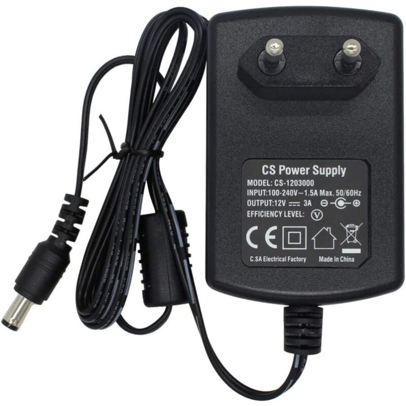 foto del prodotto trade shop traesio andowl alimentatore universale stabilizzato adattatore alimentazione ac dc 12v 3a q 12v 