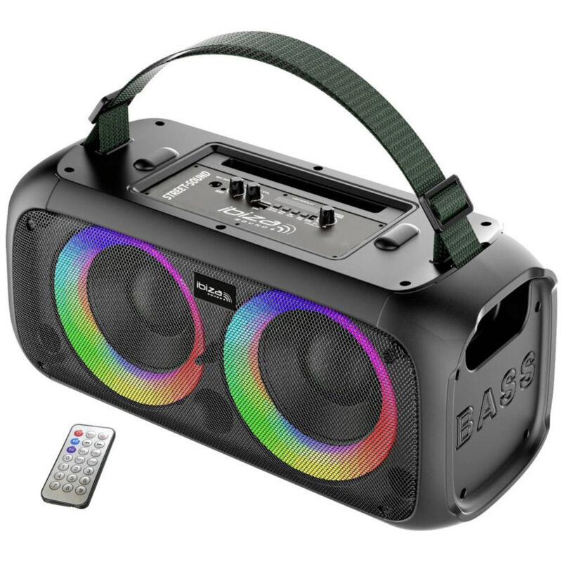 foto del prodotto trade shop traesio andowl altoparlante smart speaker 2.0 wireless bluetooth 16 watt portatile usb q yx897 