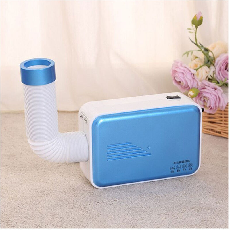 foto del prodotto trade shop traesio - andowl - asciugabiancheria elettrico asciugatrice multifunzione portatile 600 watt q-nf72 -