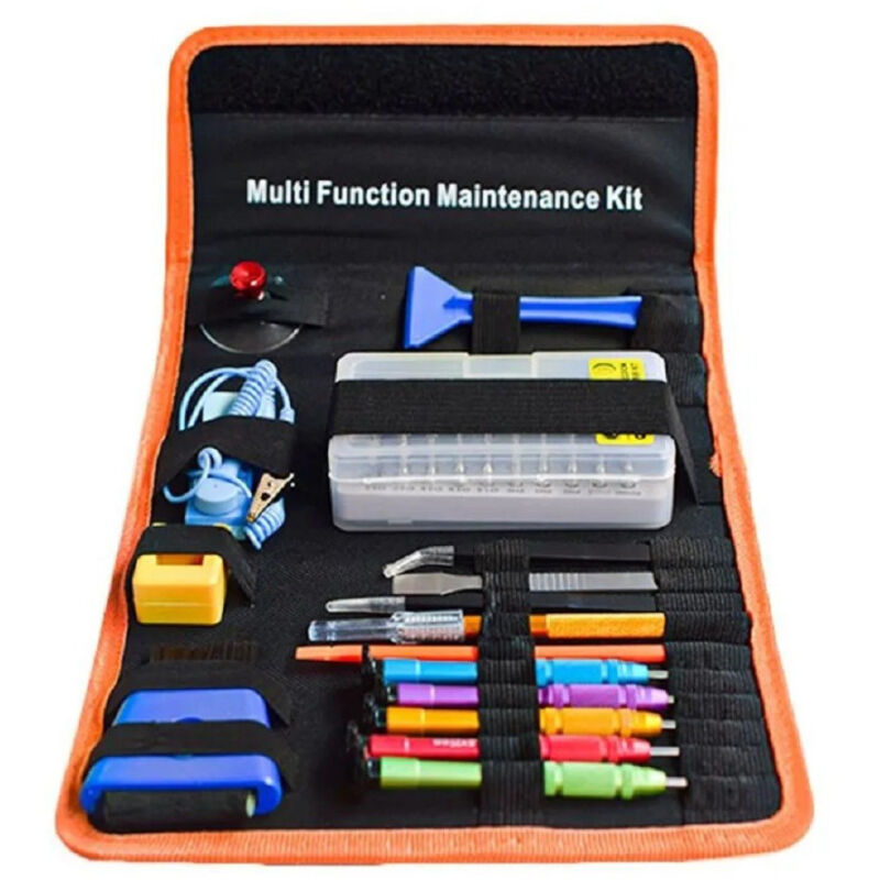 foto del prodotto trade shop traesio andowl kit di attrezzi strumenti di riparazione di precisione con borsa portatile q g20 