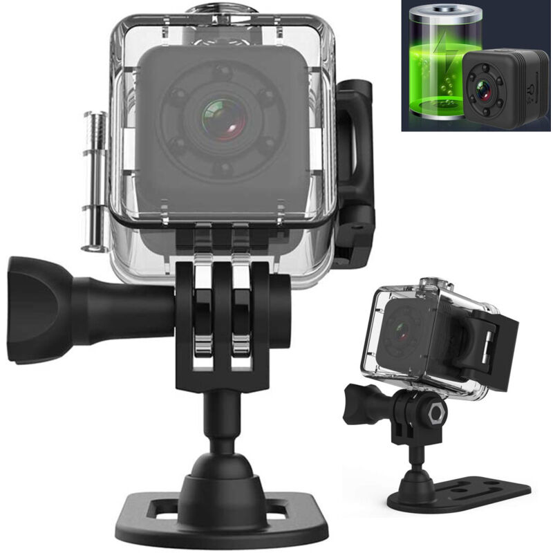 foto del prodotto trade shop traesio andowl mini camera impermeabile hd wireless foto video portatile multifunzionale q s299 