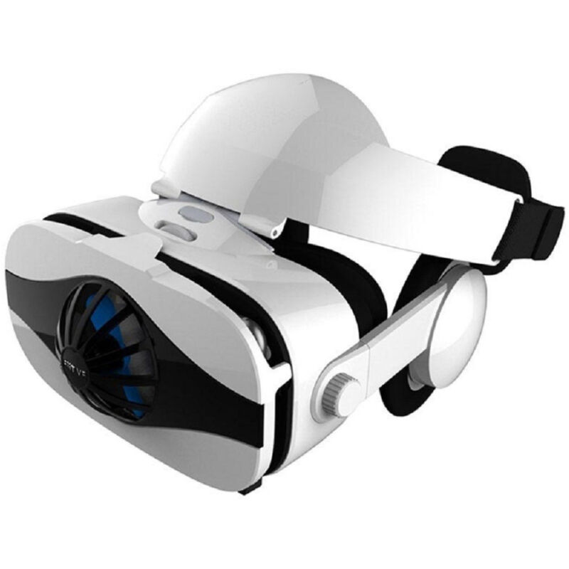 foto del prodotto trade shop traesio andowl occhiali 3d per realt virtuale fiit vr box 5f mini con cuffie smartphone 4 6,3 