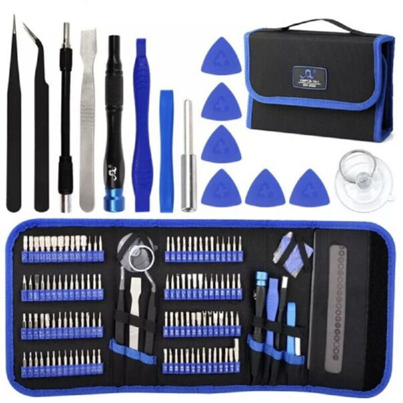foto del prodotto trade shop traesio - andowl - set riparazione 128in1 cacciaviti multifunzionale fai da te professionale q-g10 -