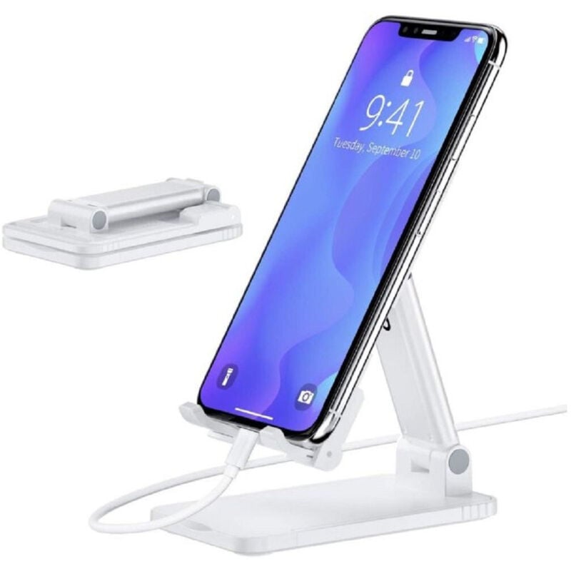 foto del prodotto trade shop traesio andowl supporto portacellulare universale regolabile per tablet telefono tavolo q zl304 