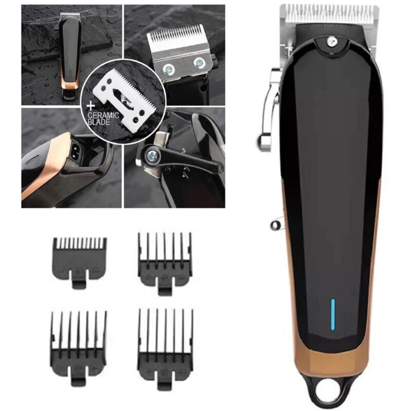 foto del prodotto trade shop traesio andowl tagliacapelli professionale clipper trimmer silenzioso con batteria led q lf530 