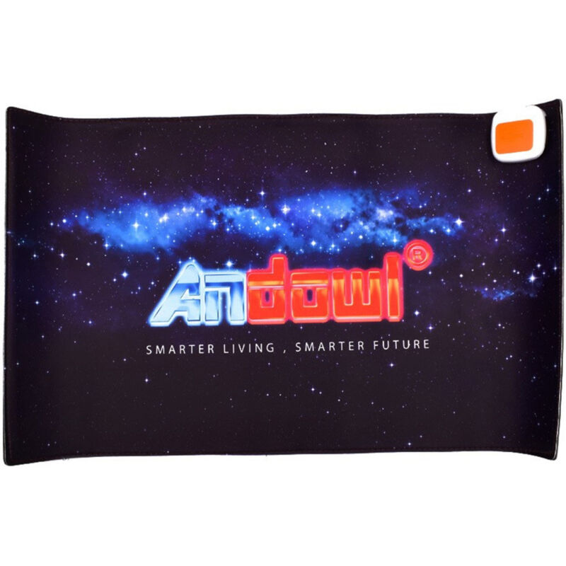 foto del prodotto trade shop traesio andowl tappetino per mouse in pelle riscaldato multistadio q zd15 65 w xl 600 x 360 mm 