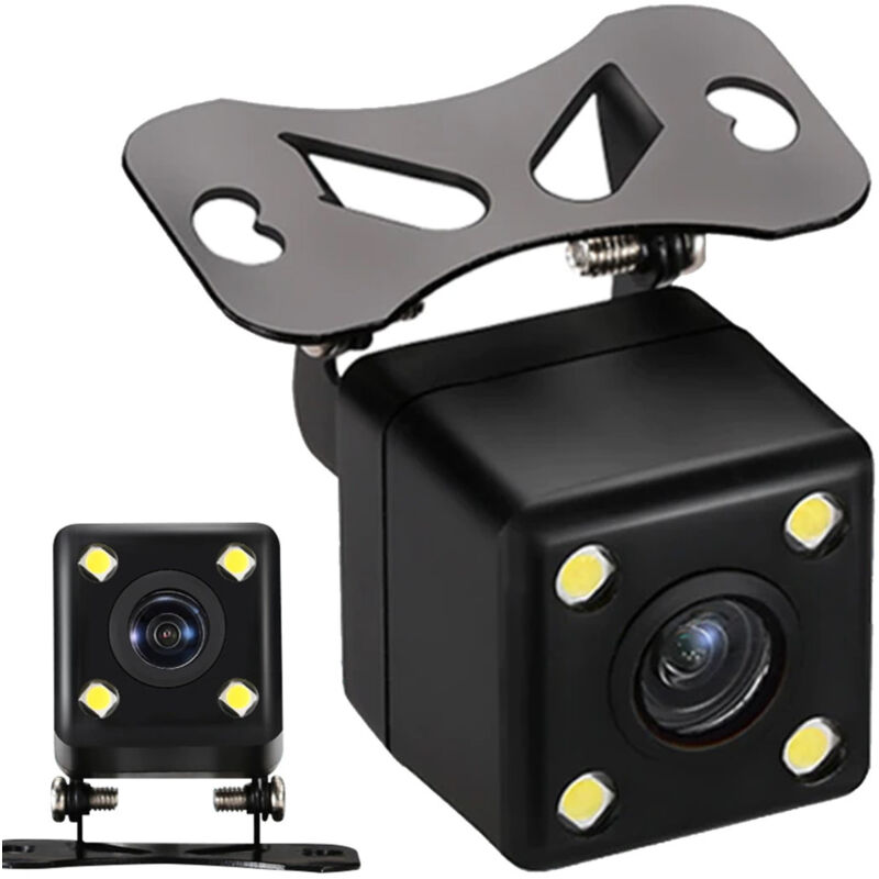foto del prodotto trade shop traesio andowl telecamera per retromarcia per auto q dc2 visione notturna a 170 impermeabile 