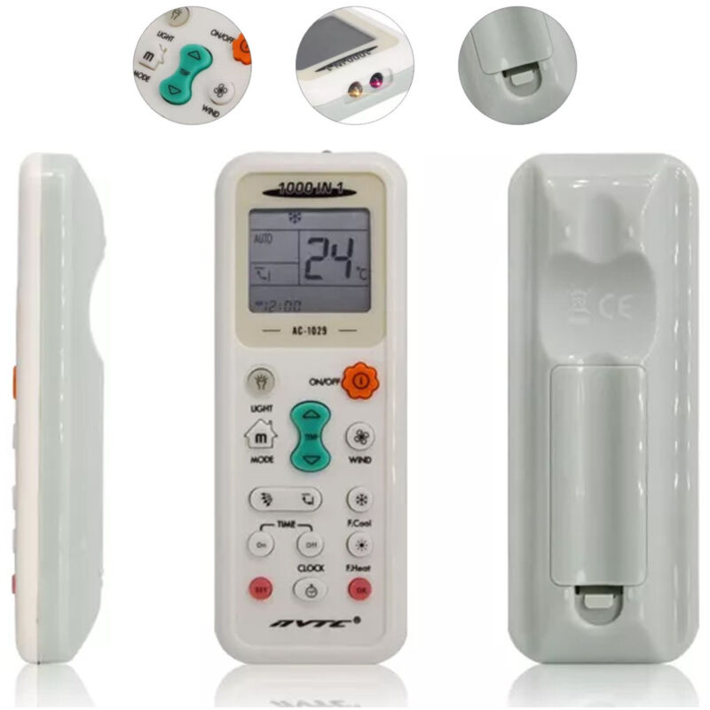 foto del prodotto trade shop traesio andowl telecomando universale a c per aria condizionata climatizzatore q yk1059 ricambio 