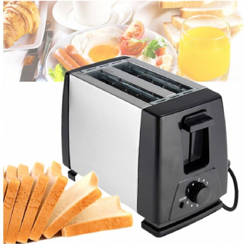 immagine 0 del prodotto trade shop traesio andowl tostapane 750 watt a 2 posti fette pane 6 livelli di velocit per toast q t159 