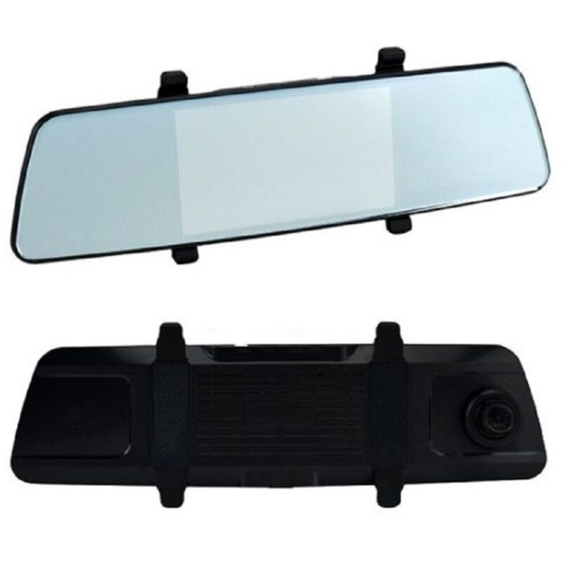 foto del prodotto trade shop traesio andowl videocamera dash cam per auto 5,5 touch screen specchietto retrovisore q ca579 