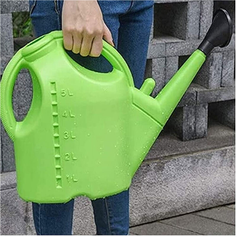 foto del prodotto trade shop traesio annaffiatoio innaffiatoio giardinaggio doccetta irrigazione capienza 5l 40x26 cm 