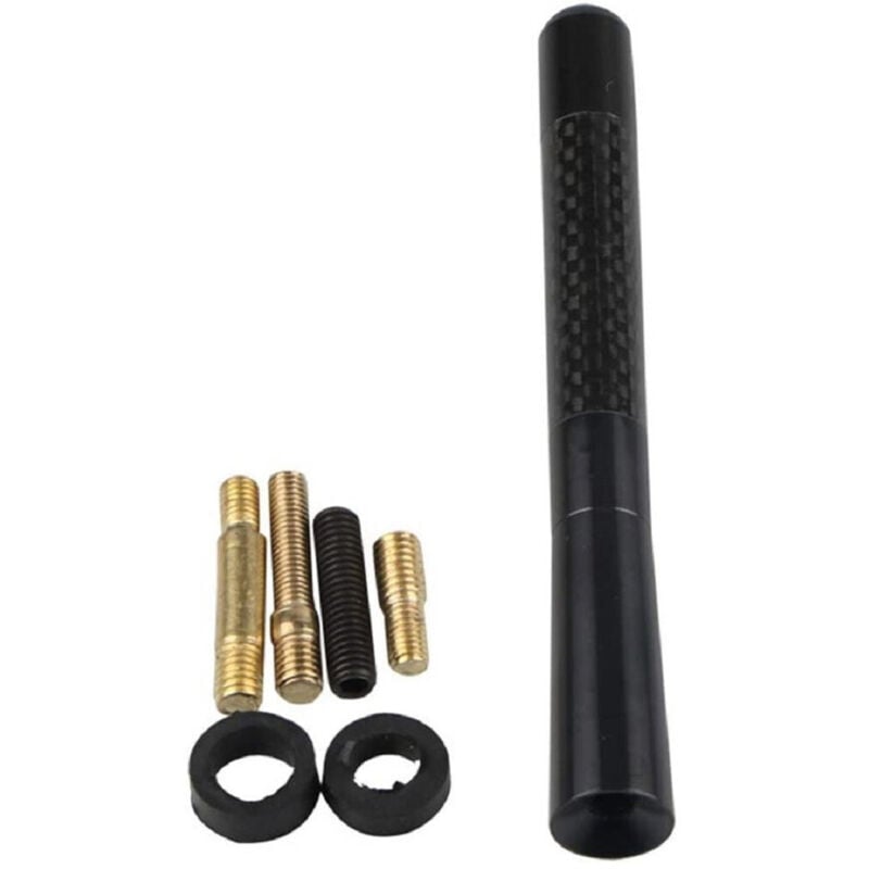 foto del prodotto trade shop traesio antenna sportiva universale per auto 12 cm accessori ricambio per autoradio nero 
