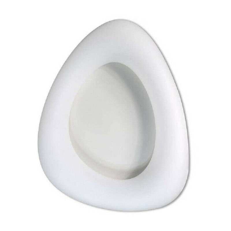 foto del prodotto trade shop traesio applique a muro led 15w triangolare plafoniera lampada tripla accensione e21 