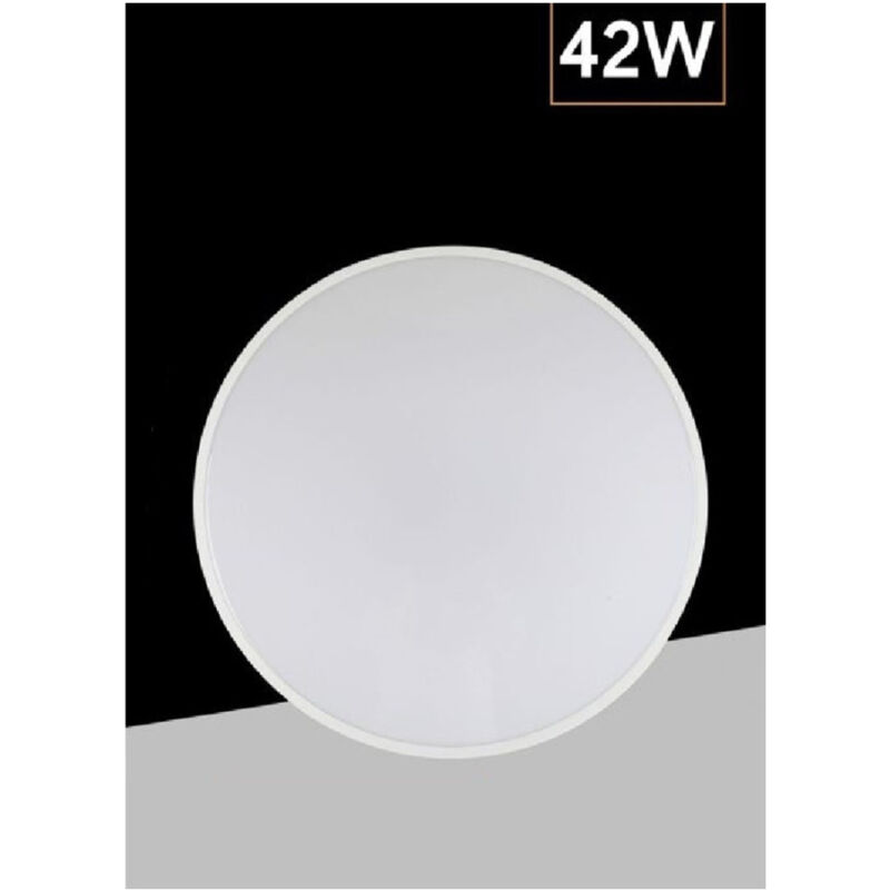 foto del prodotto trade shop traesio applique da muro parete led rotondo 42watt ip44 tre temperature luce es pn480 3c 