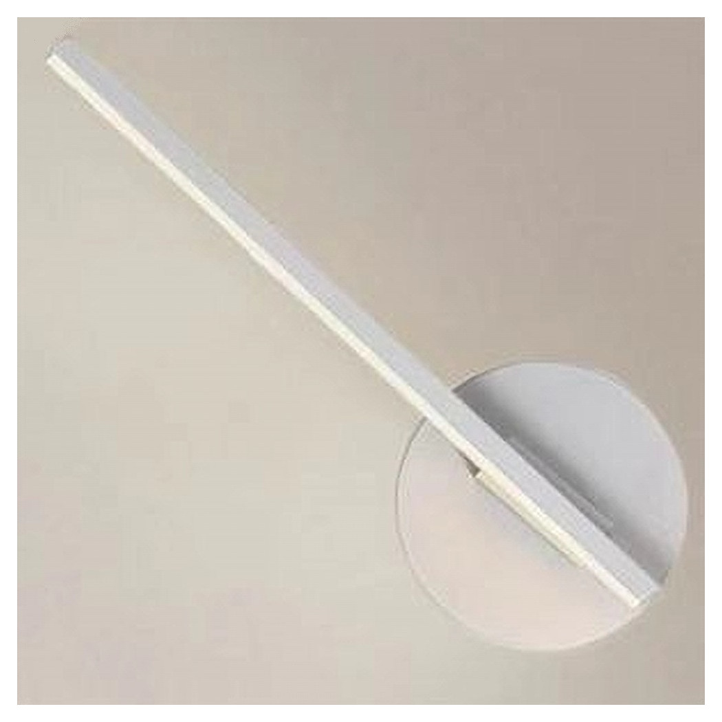 foto del prodotto trade shop traesio applique da parete led 13w lineare orientabile bianco lampada luce naturale 50360 