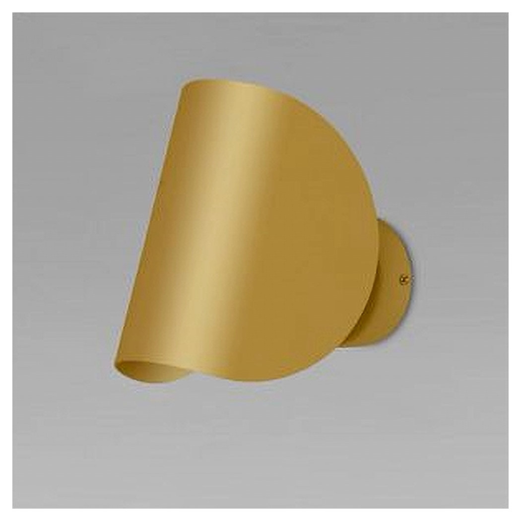 foto del prodotto trade shop traesio applique da parete oro in metallo lampada attacco g9 design moderno ip20 32743 