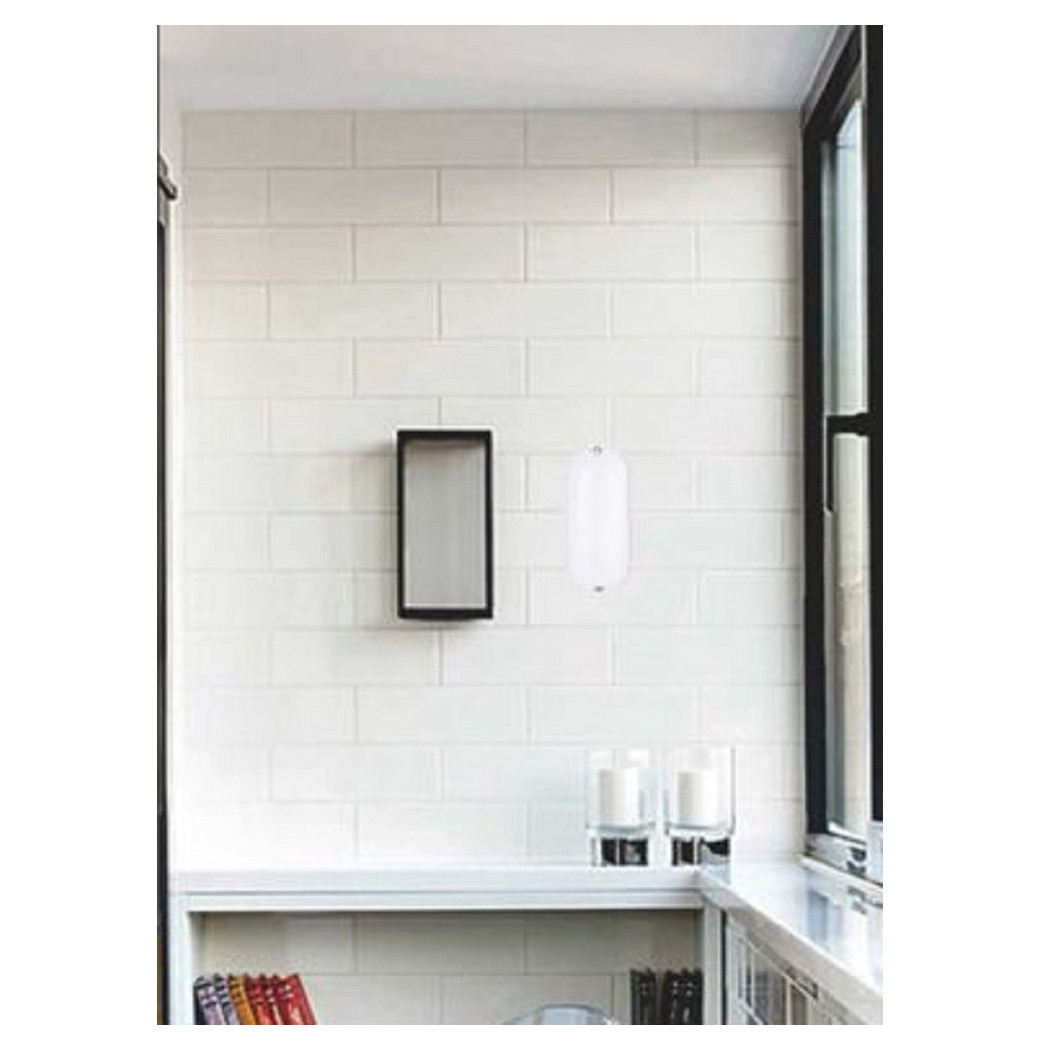 foto del prodotto trade shop traesio applique lampada tartaruga a led 15 watt esterno luce fredda naturale calda es67 bianco caldo 