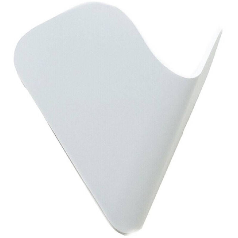 foto del prodotto trade shop traesio applique led esterno parete 12w alluminio bianco luce fredda calda naturale es61 bianco freddo 