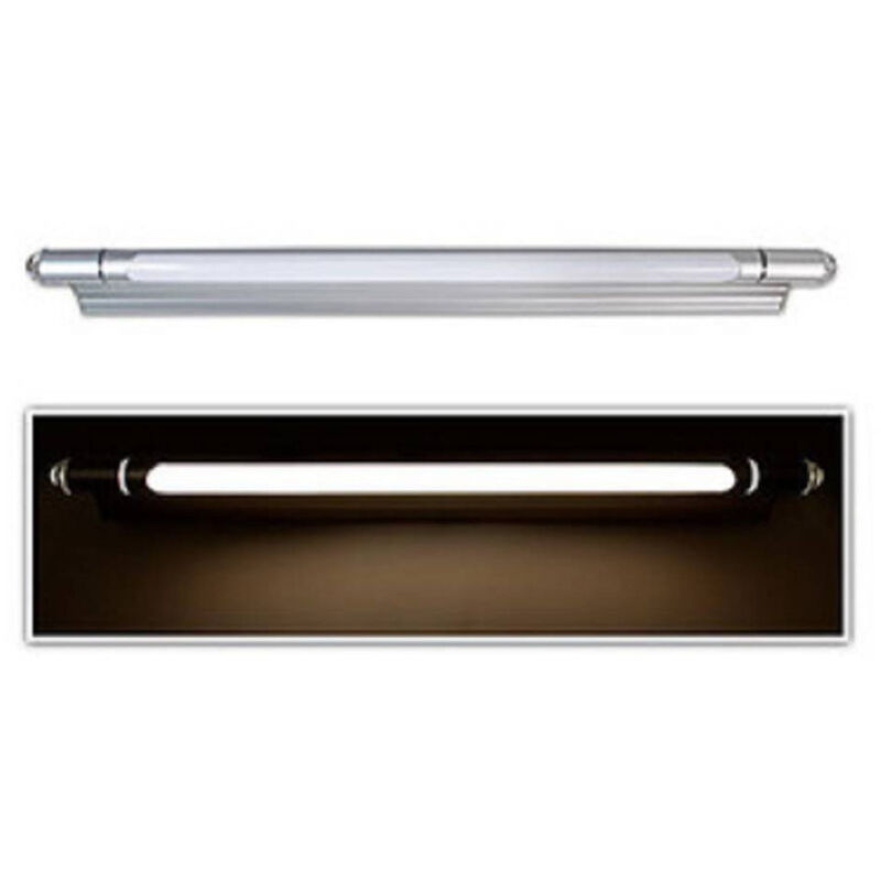 foto del prodotto trade shop traesio applique led orientabile lampada da specchio luce 3000k 4000k 6500k 9 watt f20 l bianco caldo 