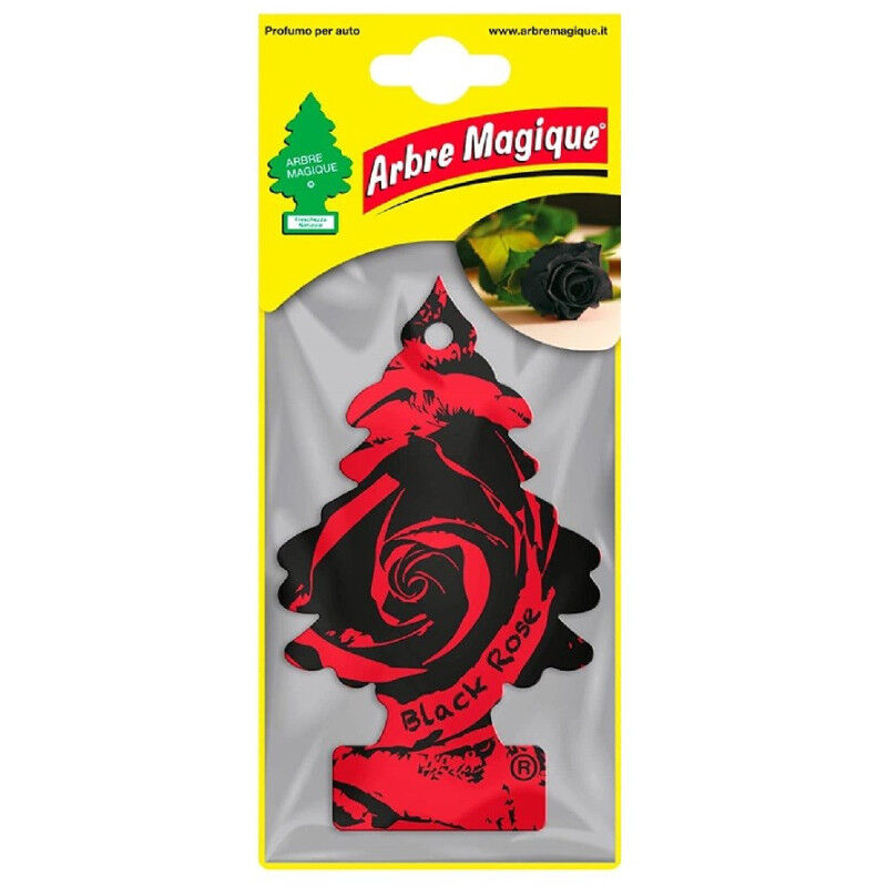 foto del prodotto trade shop traesio arbre magique deodorante profumatore per auto profumazione fragranza black rose 