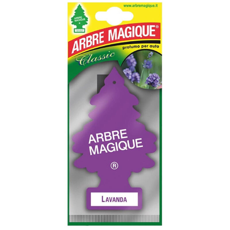 foto del prodotto trade shop traesio arbre magique mono deodorante profumatore auto profumazione fragranza lavanda 