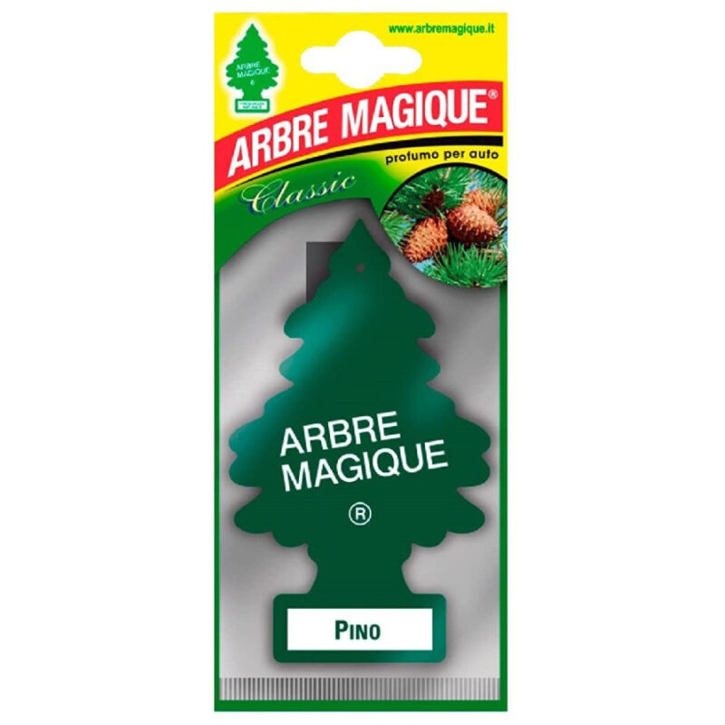 foto del prodotto trade shop traesio arbre magique mono deodorante profumatore per auto profumazione fragranza pino 