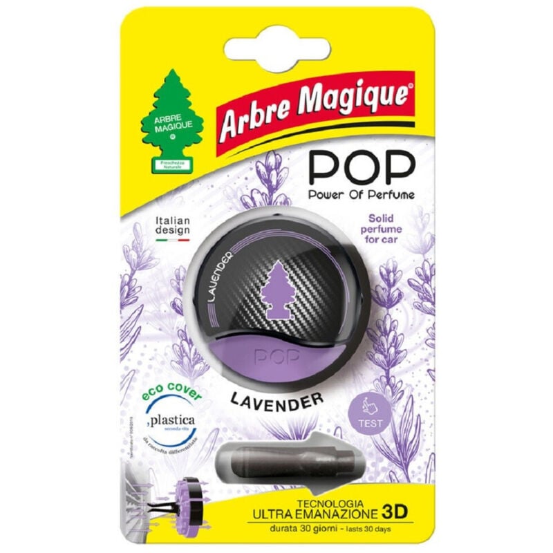 foto del prodotto trade shop traesio arbre magique pop profumatore deodorante per auto profumazione lavander lavanda 