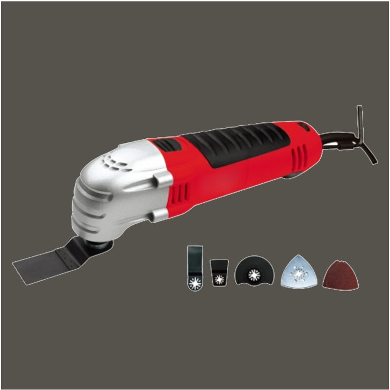 foto del prodotto trade shop traesio attrezzo elettrico multifunzione 37 accessori multiutensile raschietto rotatorio 