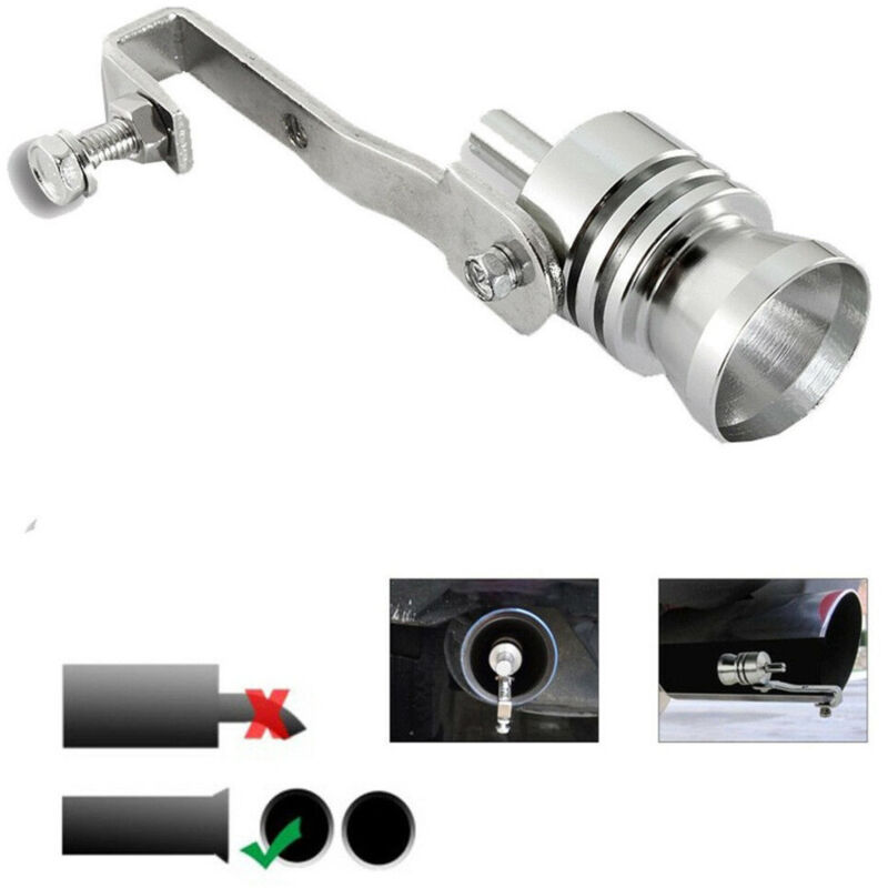 foto del prodotto trade shop traesio auto tuning kit effetto turbo fischio marmitta terminale turbina suono m 2000cc