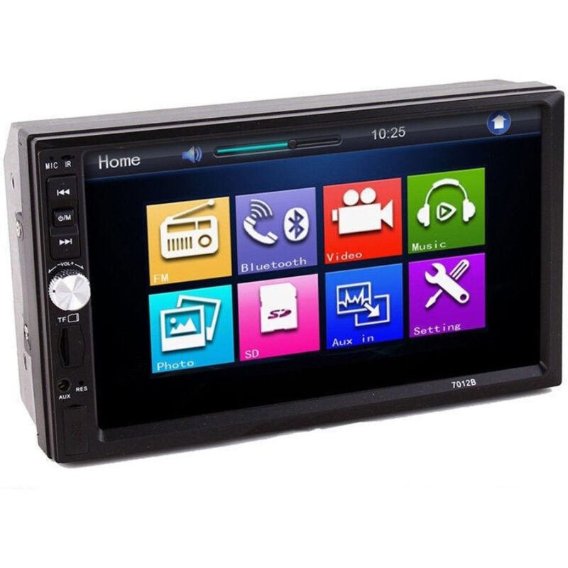 foto del prodotto trade shop traesio autoradio 7 gps bluetooth stereo touchscreen mp4 fm usb mp5 stereo sd aux 