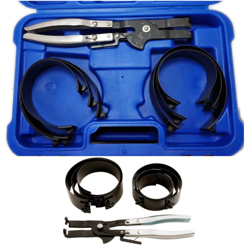 foto del prodotto trade shop traesio banda di serraggio anello pistone pinza anelli raschia olio kit 7 pz 73 111mm 