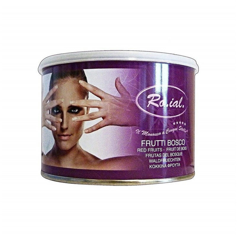 foto del prodotto trade shop traesio barattolo cera depilatoria liposolubile frutti di bosco 400ml scaldacera ceretta 
