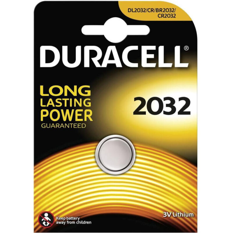 foto del prodotto trade shop traesio batterie duracell a bottone cr2032 dl2032 br2032 3 volt al litio lithium 3v 