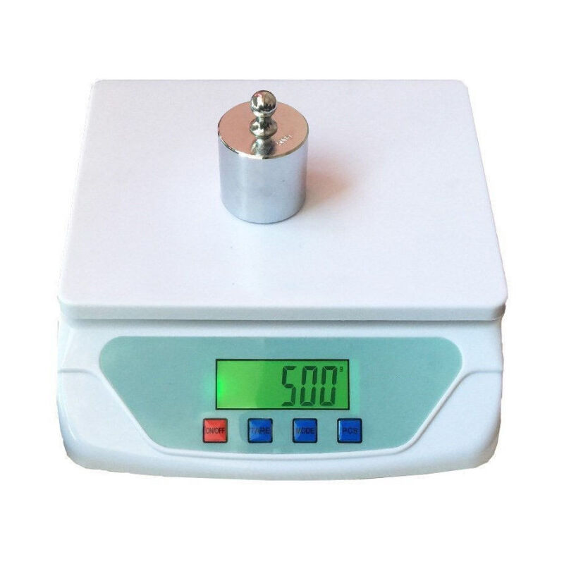 foto del prodotto trade shop traesio bilancia da cucina digitale elettronica di precisione da 1gr a 5kg tara ts 500 