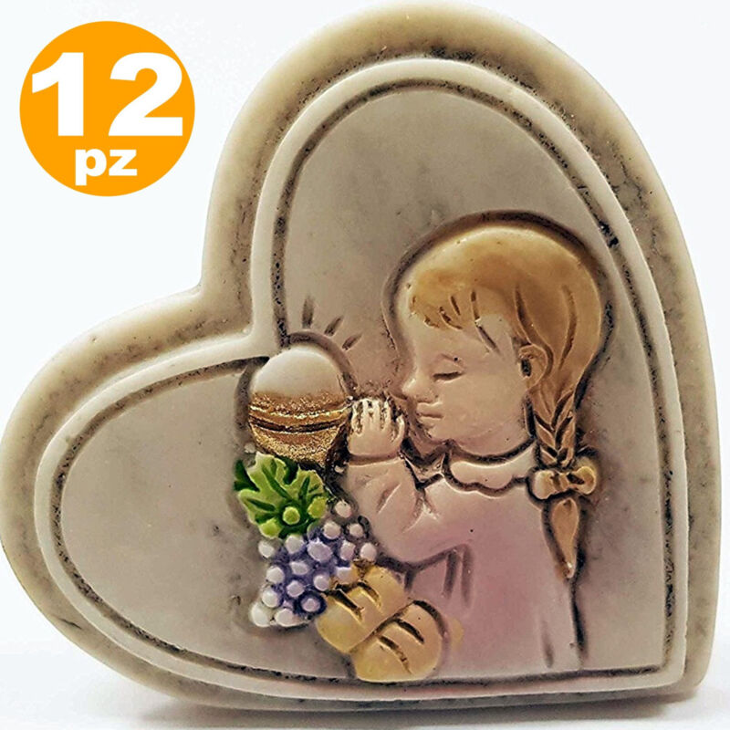 foto del prodotto trade shop traesio bomboniera bomboniere comunione eucarestia bianco ceramica soprammobile appoggio 