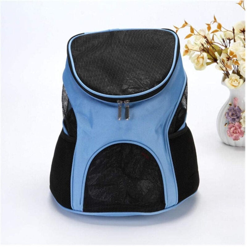 foto del prodotto trade shop traesio borsa da trasporto portatile per cani gatti da viaggio animali domestici zaino 