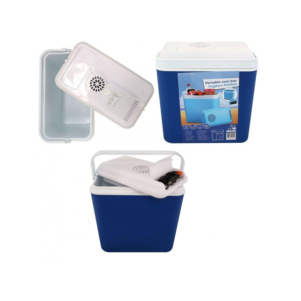 foto del prodotto trade shop traesio borsa frigo elettrico frigorifero portatile 22l campeggio spiaggia per casa auto 