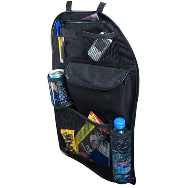 foto del prodotto trade shop traesio borsa organizer portaoggetti porta oggetti per auto retro sedile poggiatesta suv 