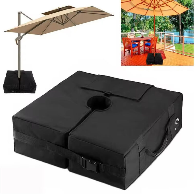 foto del prodotto trade shop traesio borsa per base ombrellone da giardino staccabile quadrato ampia apertura maniglie 020682 