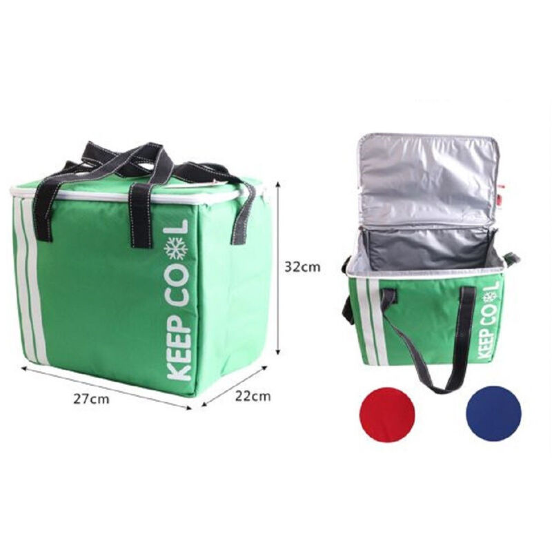 foto del prodotto trade shop traesio borsa termica frigo 32x22x27 cm porta alimenti pranzo 19 lt spiaggia mare 15300 