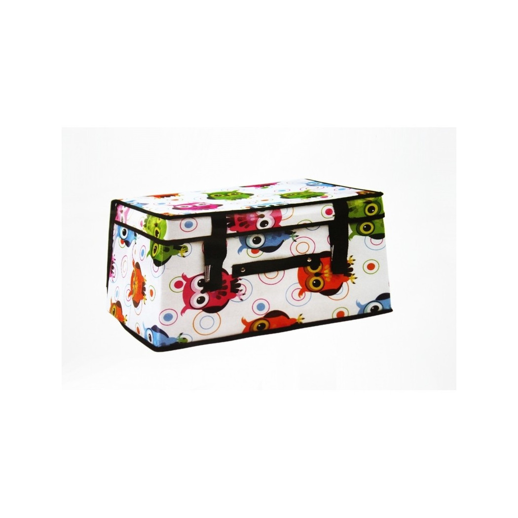 foto del prodotto trade shop traesio box scatola porta biancheria abiti oggetti 40x30x25 cm contenitore salvaspazio 