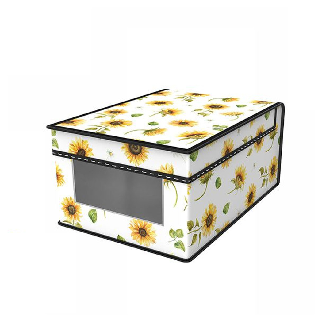 foto del prodotto trade shop traesio box scatola salvaspazio armadio contenitore porta oggetti organizer 25x35x16 