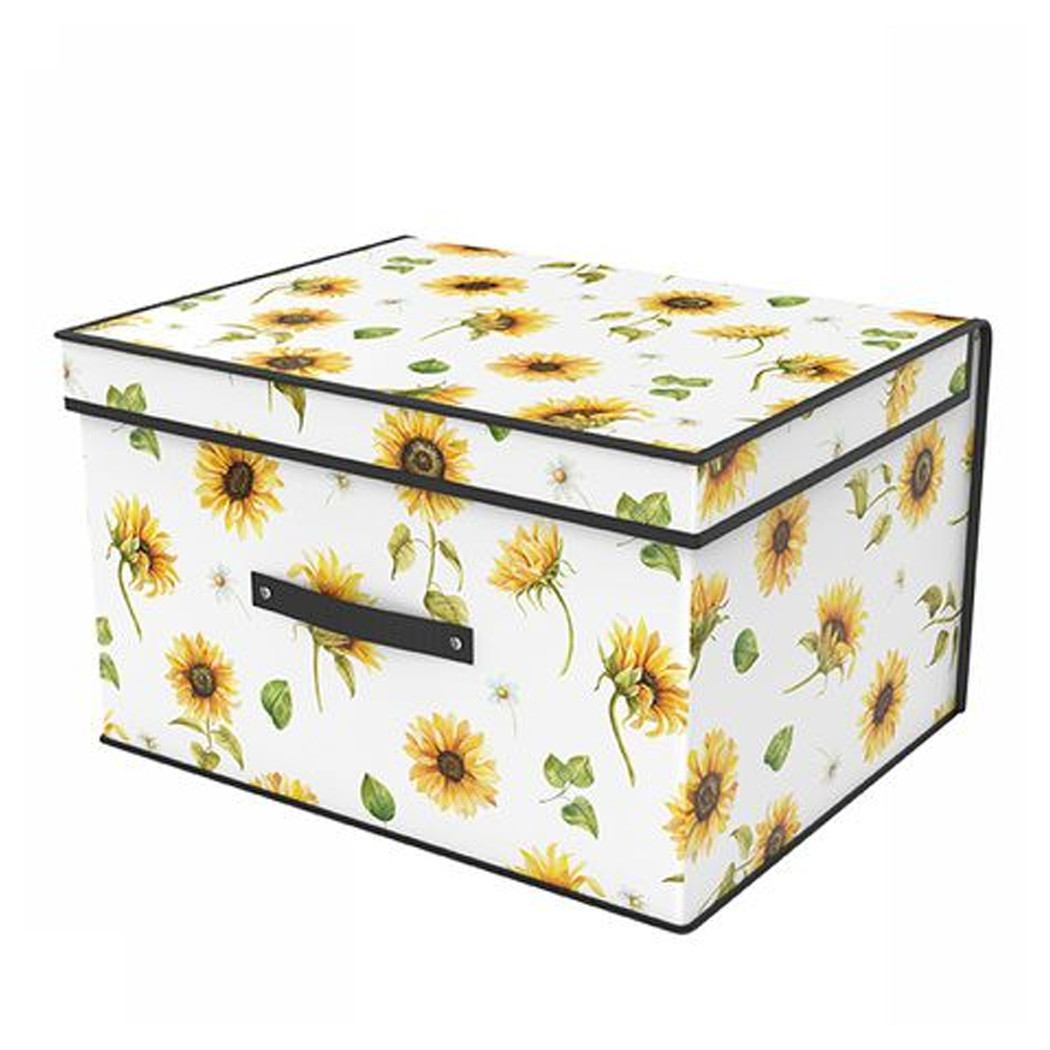 foto del prodotto trade shop traesio box scatola salvaspazio armadio contenitore porta oggetti organizer 41x35x20 