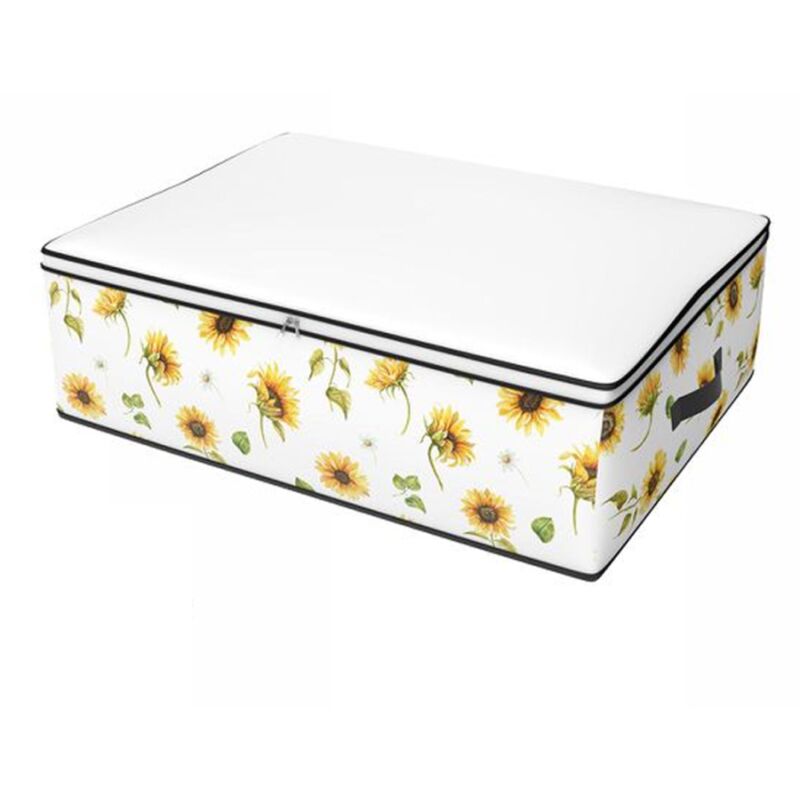 foto del prodotto trade shop traesio box scatola salvaspazio armadio contenitore porta oggetti organizer 80x45x15 cm 