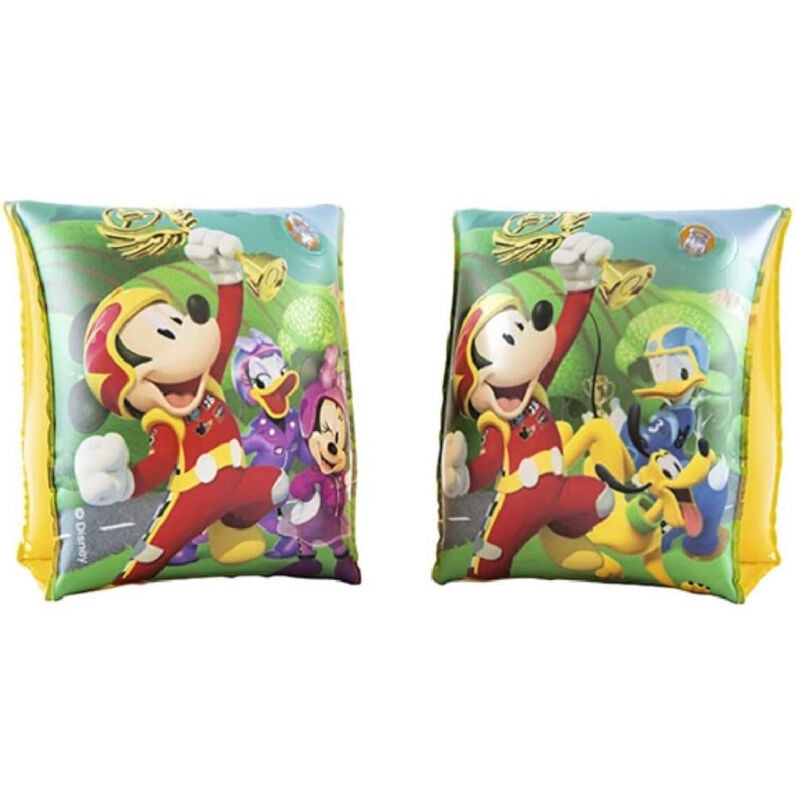 foto del prodotto trade shop traesio braccioli mickey and the roarster topolino 23x15 cm piscina mare bambini 91002b 