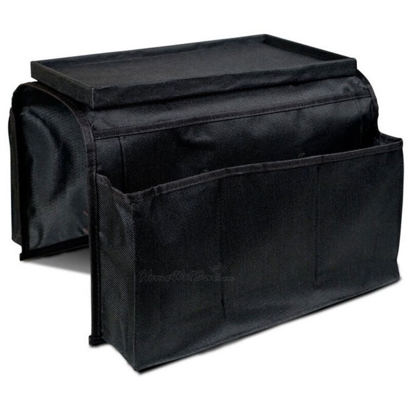 foto del prodotto trade shop traesio bracciolo divano salvaspazio poltrona sofa arm rest organizer tv porta oggetti 