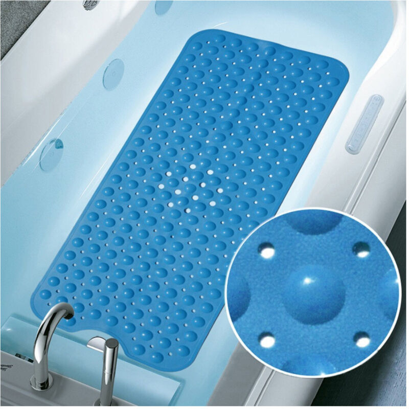 foto del prodotto trade shop traesio bubble bath bagno doccia tappetino tappeto anti scivolo ventose gomma sicurezza 